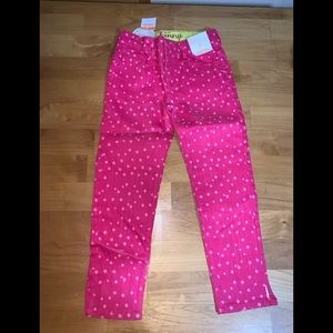 NWT Gymboree girls size 6 skinny pants -